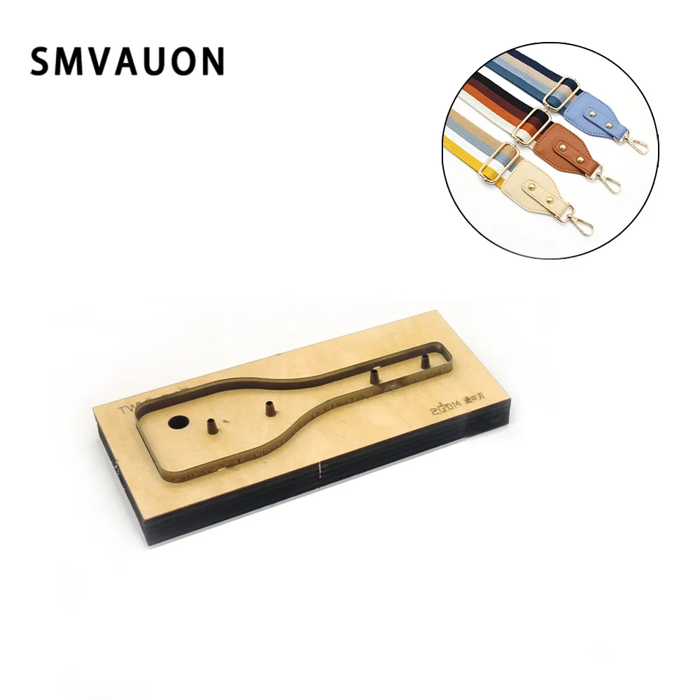 

Classic Belt Head Cutting Dies, Wooden Die Cutter, DIY Leather Buckle Accessories, Punch Tools, Suitable for Die Cutting Machine