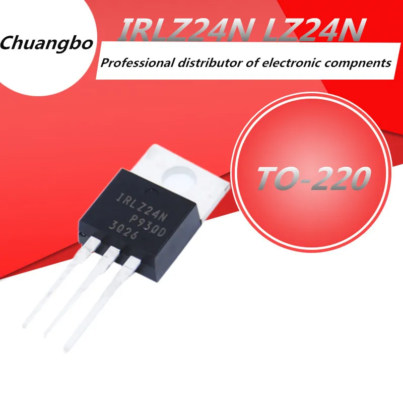 5PCS IRLZ24N IRLZ34N IRF9Z24 IRF9Z34  IRLZ44N IRFZ44N Power MOSFET  TO-220 IRF9Z24N IRF9Z34N IRLZ24 IRLZ34 IRLZ44 IRFZ44