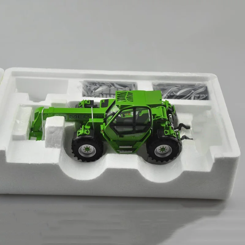 1/32 ROS MERLO MULTIFARMER Multi-function Forklift Model Engineering Vehicle Mechanical Kid Toy Collection Display Gift Souvenir