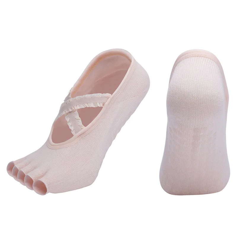 Women’s Breathable Yoga Socks with Silicone Grip