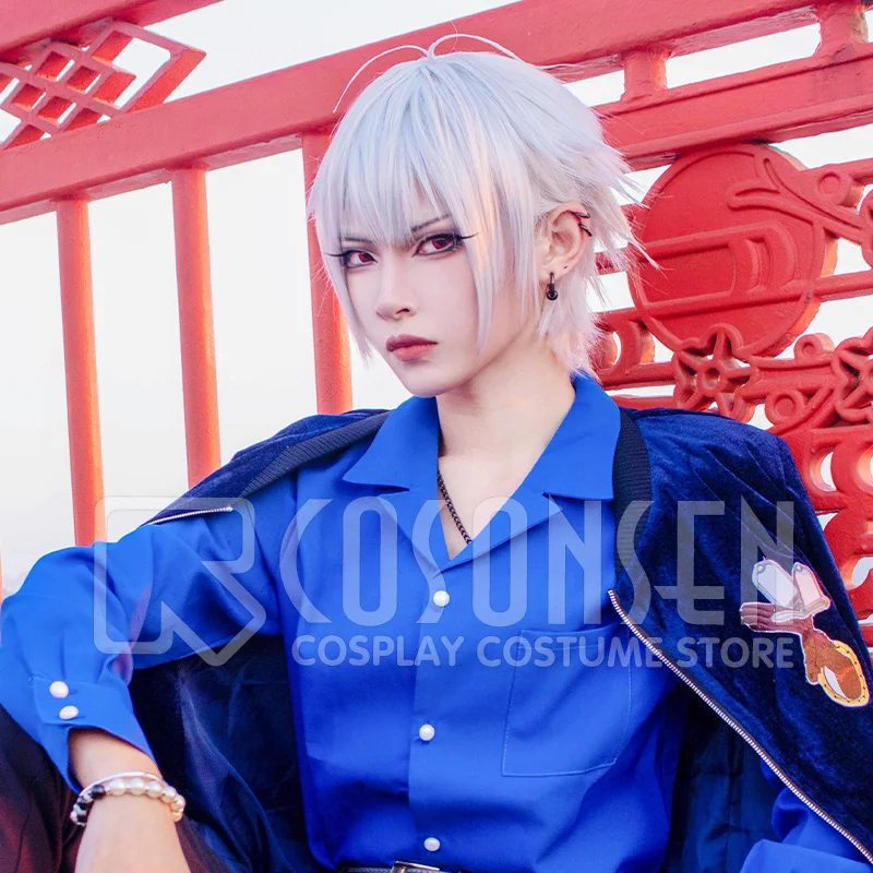 

Division Rap Battle Aohitsugi Samatoki ExtraWardrobe01 Cosplay Costume Hypnosis Mic Mad Trigger Crew Suit COSPLAYONSEN