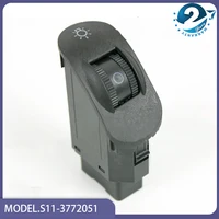 Original S11- 3772051   Interruptor de ajuste de faros, botón de interruptor de luz para piezas de Motor de coche CHERY QQ/QQ3 chino