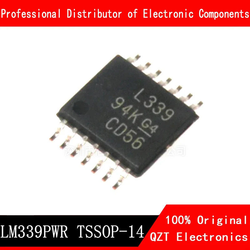 10pcs/lot LM339PWR TSSOP LM339 TSSOP14 LM339PW L339 TSSOP-14 new original In Stock