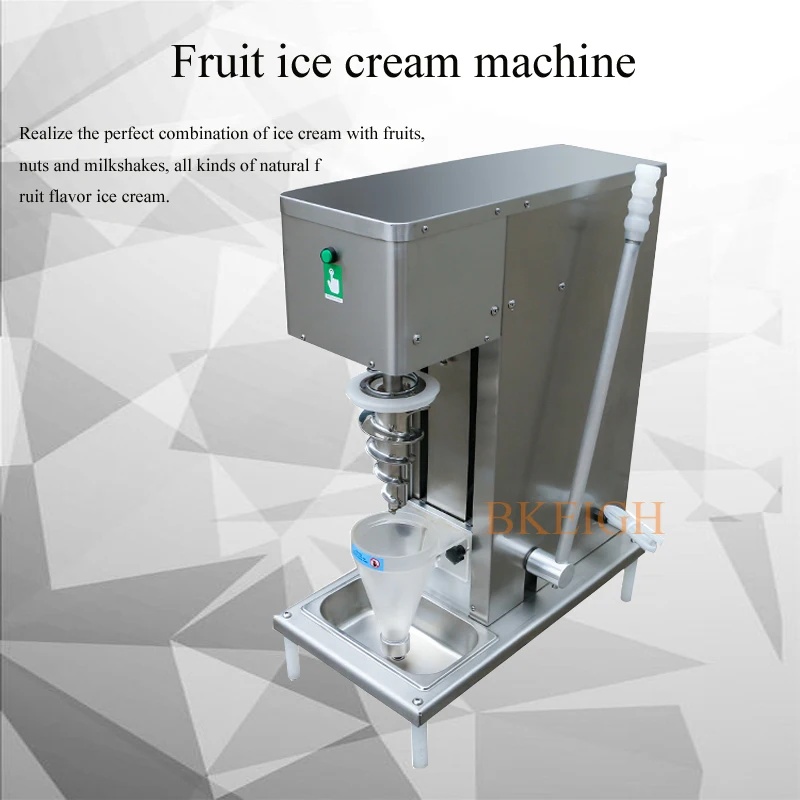 

2021 New The Best Selling Food Grade Stainless Steel Real Fruit Frozen Yogurt Blending Machine Ice Cream Mixer With Lower Price