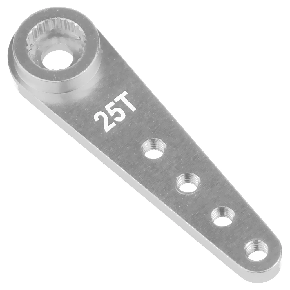 25T Metal Extension Steering Servo Arm Horn for RC Car Crawler Parts