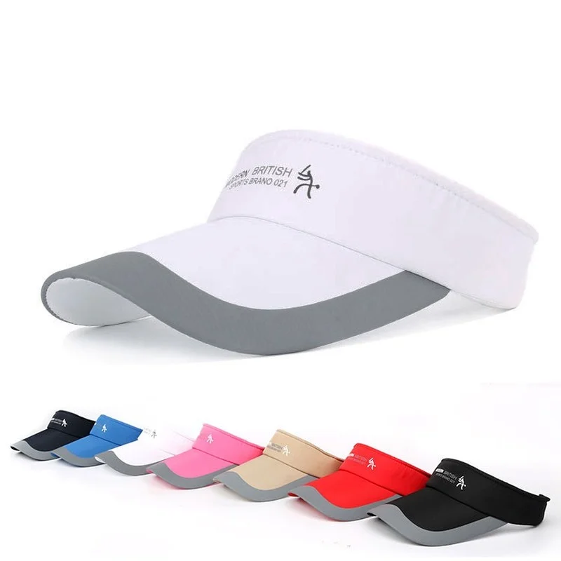 Sport Empty Top Cap  Sun Hats for Women Visor Hat Adjustable Outdoor Cap For man &women