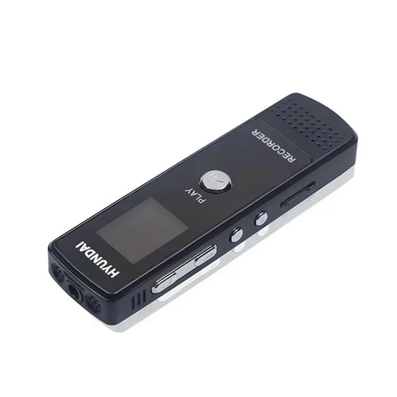 Hyundal E666 Профессиональный цифровой диктофон AGC Smart Audio Активированная запись на большие расстояния HD Диктофон с шумоподавлением
