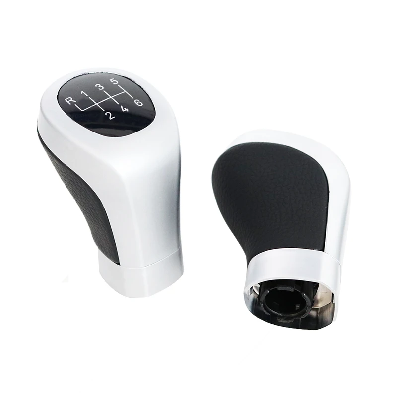 Auto Pookknop Voor BMW 1 3 5 6 Serie E30 E32 E34 E36 E38 E39 E46 E53 E60 E63 E83 Lederen Auto Shifter Hoofdbal Pookknop