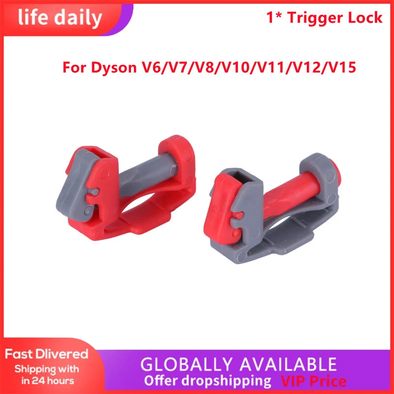 Trigger Lock Accessories For Dyson V6/V7/V8/V10/V11/V12/V15 Vacuum Cleaner Parts Household Cleaning Replace