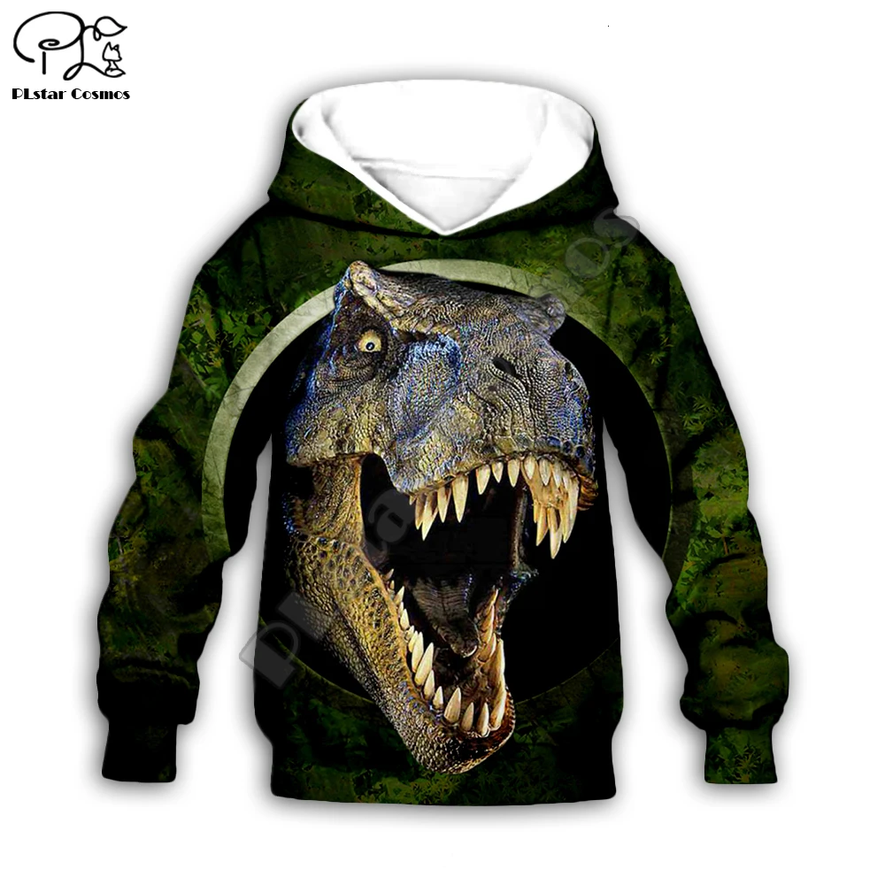 

Kids Baby Boy Girl Toddlers Jurassic dinosaur print 3d Hoodies Cartoon Tracksuit Children Clothing Set Cute Sweatshirts t shirts