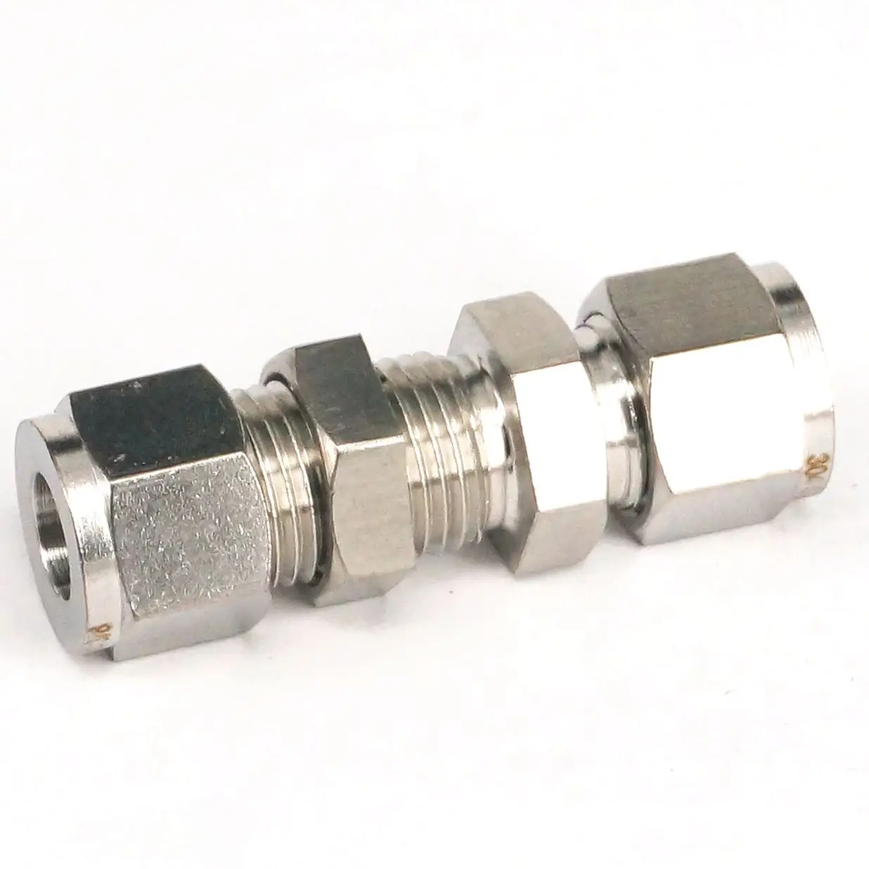 

Fit Tube O/D 4mm Bulkhead 304 Stainless Steel Ferrule Pneumatic Air Compression Fitting