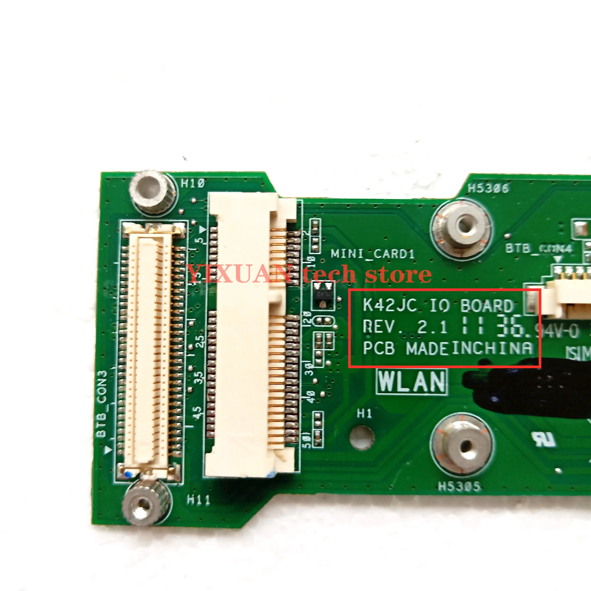 Brand New K42JC Rev: 2.1 Io Board Voor Asus K42J X42J A42J A40J K42JC K42JR K42JZ K42JY K42JV X42D K42D K42F Power Usb Board