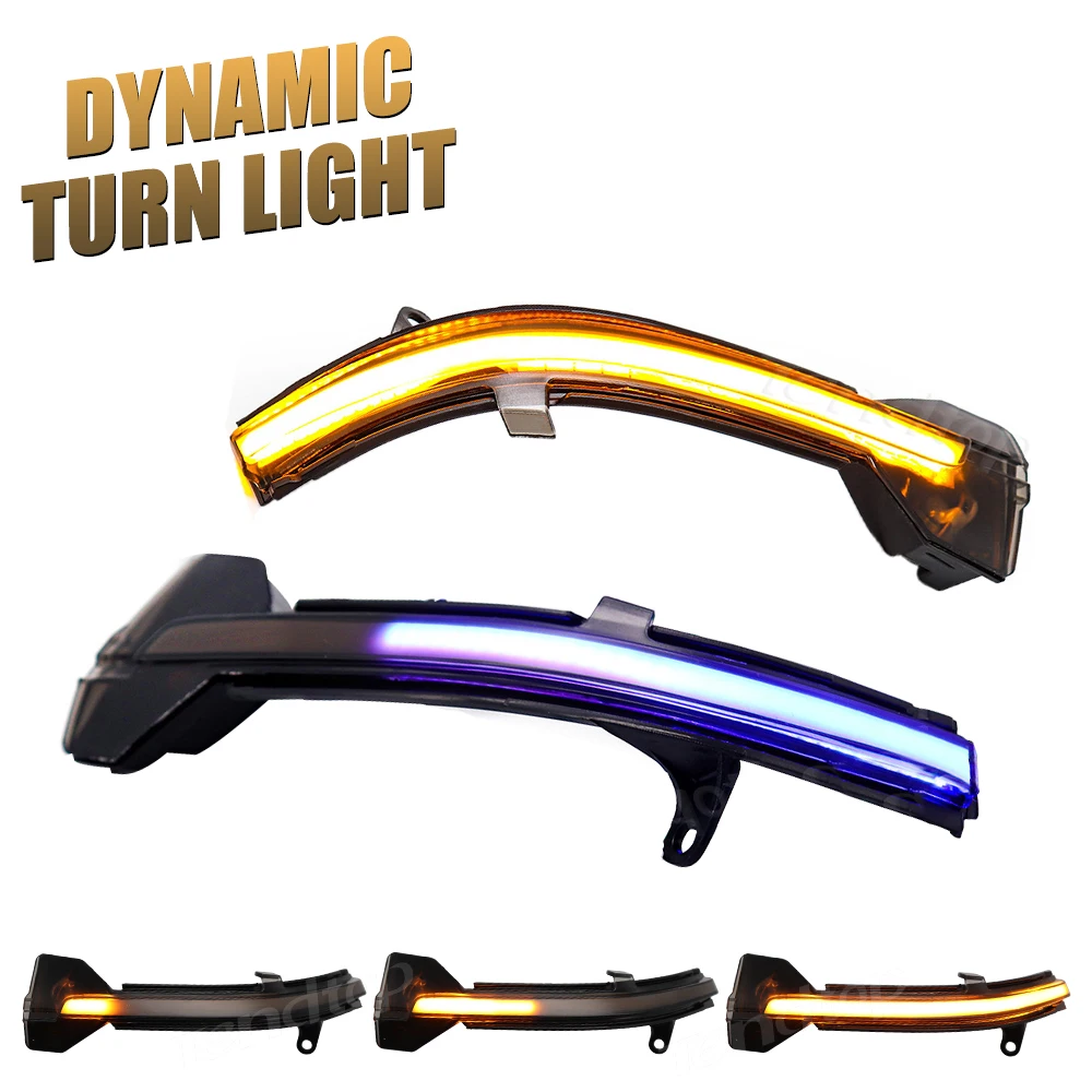 Dynamic Blinker LED Sequential Turn Signal Lamp Indicator Rearview Mirror Light For BMW 5 6 7 Series F10 F11 F07 F06 F12 F13 F01