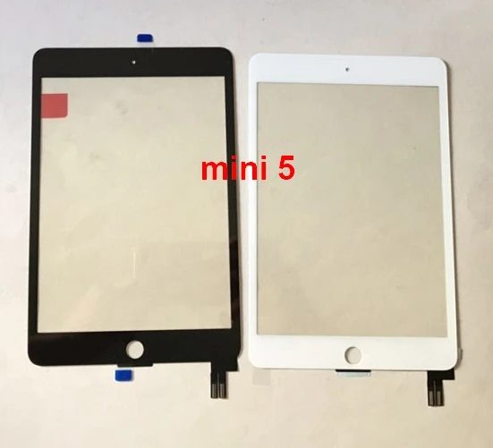 

10Pcs Replacement For iPad Mini 5 2019 A2124 A2125 A2126 A2133 5th Digitizer Touch Screen has sensor Glass Panel With Stickers