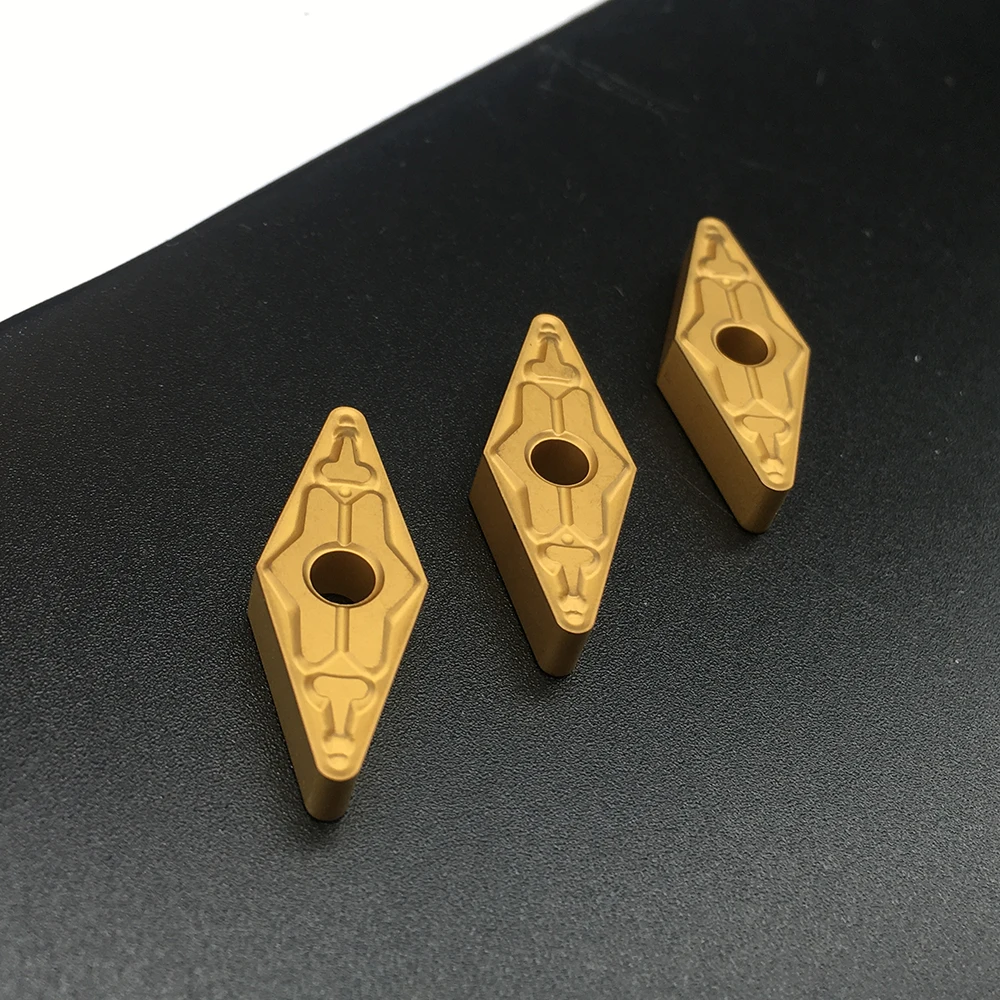 10PCS VNMG160412 TM FT4025 For Turning Tools Carbide Turning Inserts Carbide Turning Tools For Steel CNC Tools Lathe Tools