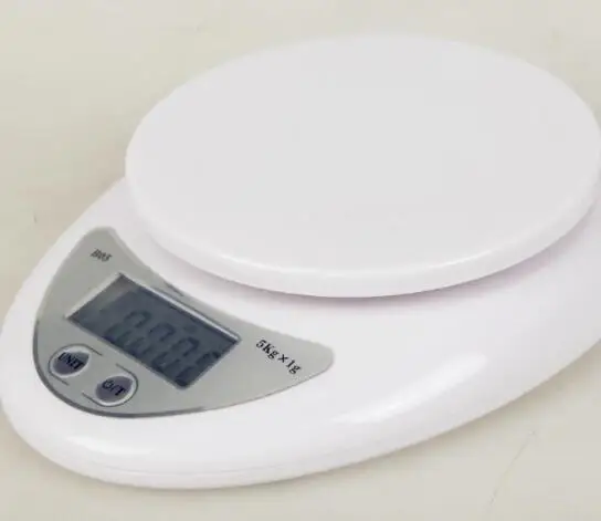 

100pcs5000g /1g 5kg Food Diet Postal Kitchen Scales Digital scale balance weight LED electronic scale With backlight