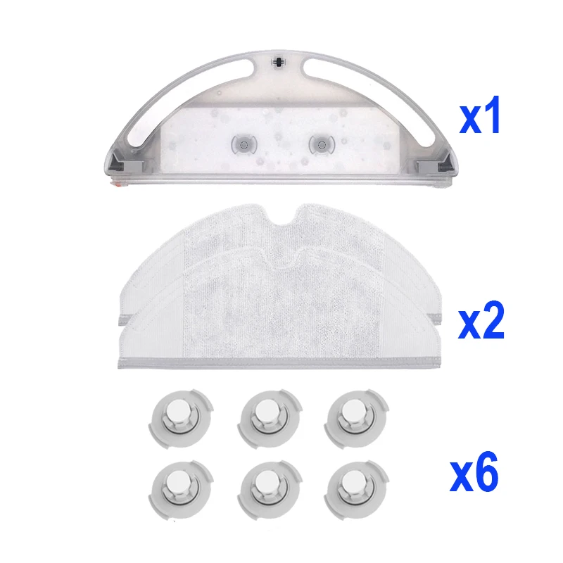 ถังน้ำถังกรองสำหรับ Xiaomi รุ่นที่ 2 Roborock S50 S51 S5 S55 เครื่องดูดฝุ่นอุปกรณ์เสริม Mopping ผ้า