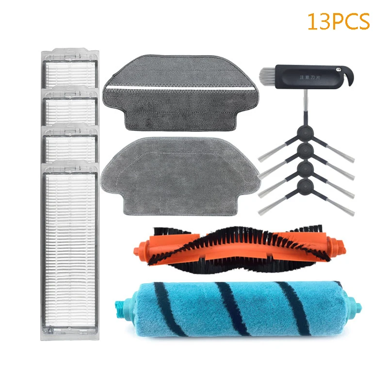 Robot Hút Bụi Phụ Kiện Xiaomi Mijia Mi Styj02ym MVXVC01-JG Giặt Cây Lau Nhà Pro Brush Bộ Lọc Hepa Phụ Tùng Festool