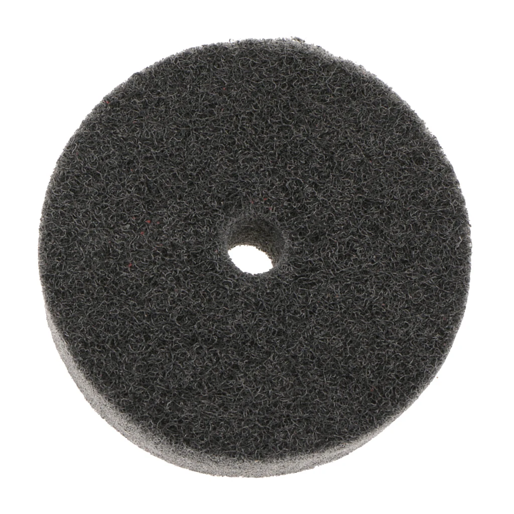 Grey 3'' Nylon Fiber Wheel Replacement Grinding Wheel for Bench Grinder