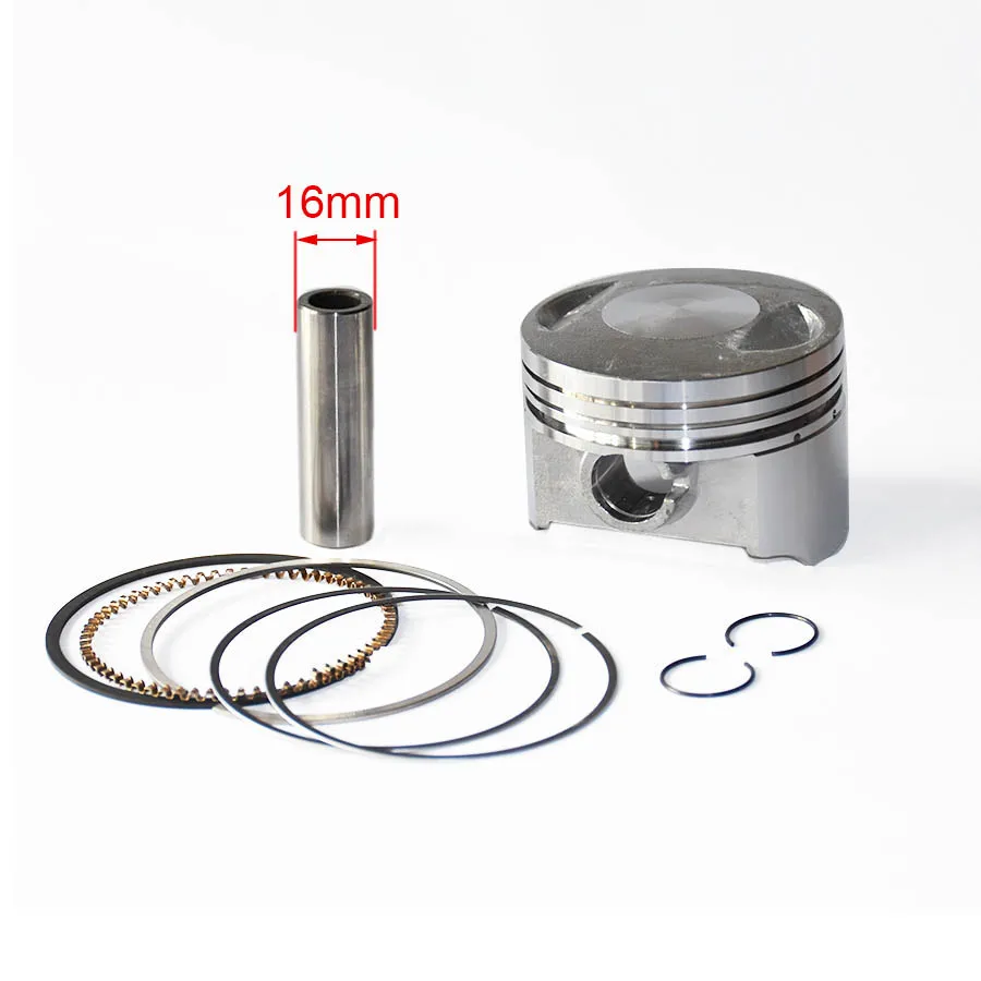 

High performance CG250CC Piston Kit Assembly 67mm Piston 16mm Pin for Loncin Zongshen Lifan Bashan etc CG250 250cc engine