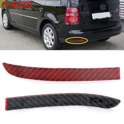 Car Red Rear Bumper Reflector Brake Lamp False Light Decorative Lights High Quality Wholesale For VW Touran 2008 2009 2010