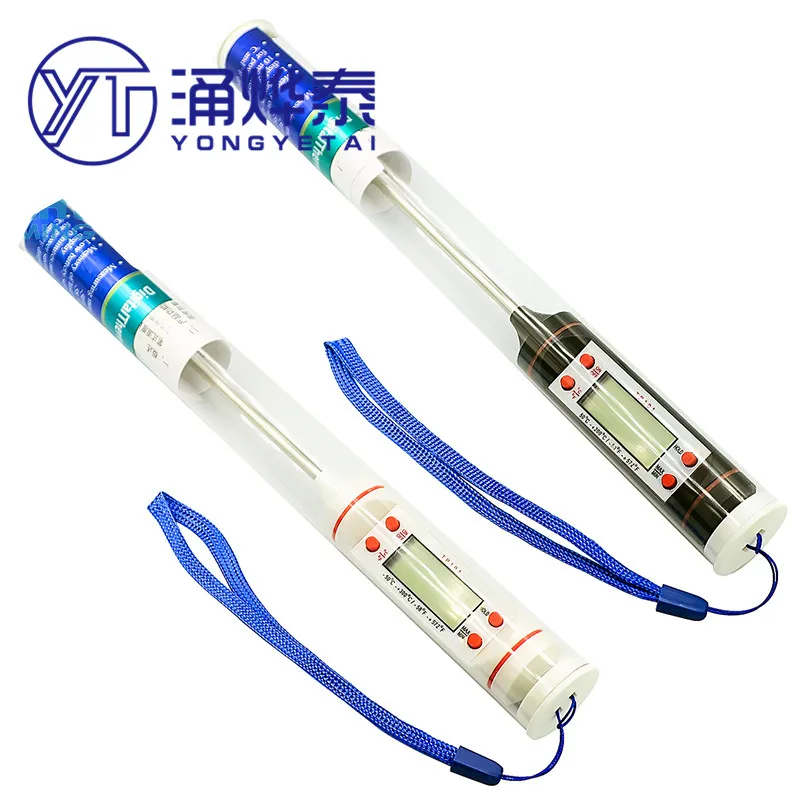 YYT Kitchen Oil Thermometer Kitchen Barbecue Baking Temperature Measuring Temperature Probe Temperature Pen TP101