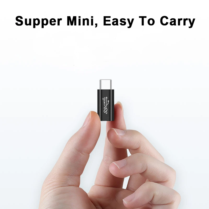 5A USB3.1 Type-C Male To Female Adapter USB-C Gen 2 10Gbps Convertor For Macbook Nintendo SAMSUNG Note 20 S20 Ultra XIAOMI SONY