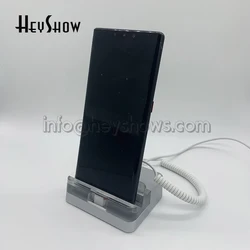 Soporte de seguridad para teléfono móvil, acrílico, soporte de pantalla antirrobo, alarma antirrobo para teléfono inteligente, Apple, Huawei, Samsung, Xiaomi Store