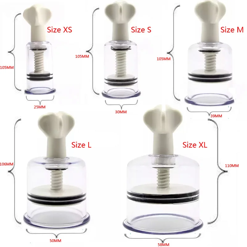 SHARE HO 5 Size ABS Vacuum Cans Banks Hand-twisted Anti-cellulite Massage Jars Rotating Suction Cup Chinese Therapy Health Care