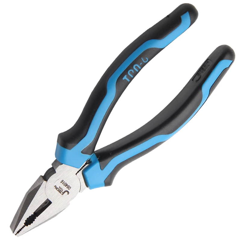 

CRV Combination Pliers High Leverage Wire Cutters Hard Cutting Edge Nipper Handle Electrician Cable Cut Pincher Srew Clamp Tools