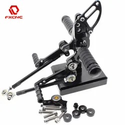 FOR Ducati STREETFIGHTER 848 1100 CNC Aluminum Adjustable Motorcycle Rearset Rear Set Foot Pegs Pedal Footrest STREETFIGHTER 848