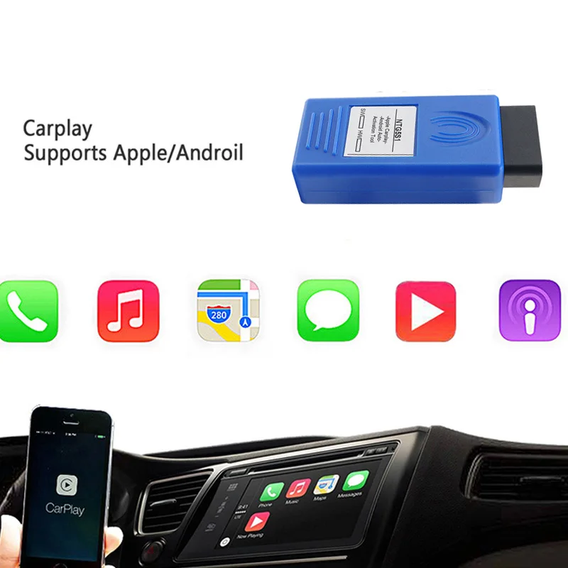 Car Diagnostic Tool For IOS/Android Auto OBD Activator carplay Car Activation Tool For Mercedes For Benz NTG5 S1