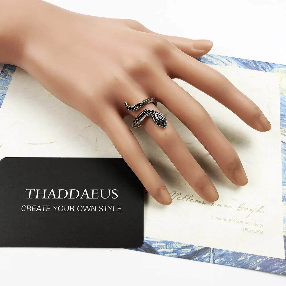Inspired Ring Snake,Europe Style Symbol of Seduction Fine Jewelry For Women,2021 Brand New Romantic Gift In