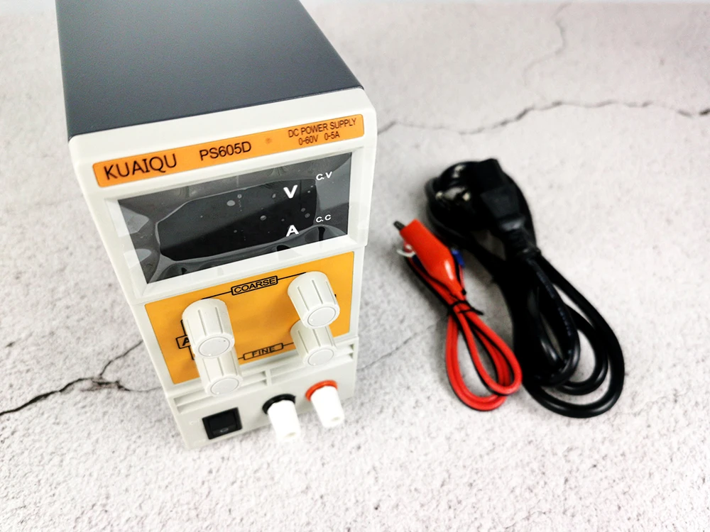 PS605D DC Power Supply Adjustable laboratory Digital Variable Voltage regulator Four display Double LED