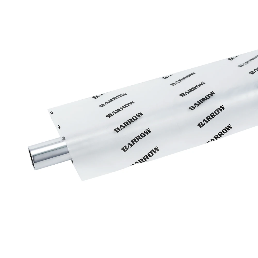 Barrow Silver Metal Hard Tube 14mm Outer Diameter Building 90 Degree Pre Bend For Computer Water Build G1/4