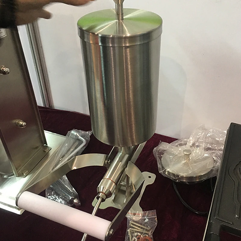 WCF-23L Fruit Filling Machine Fritters Adding Sauce Machine Stainless Steel Manual Custard Filling Machine Jam Machine