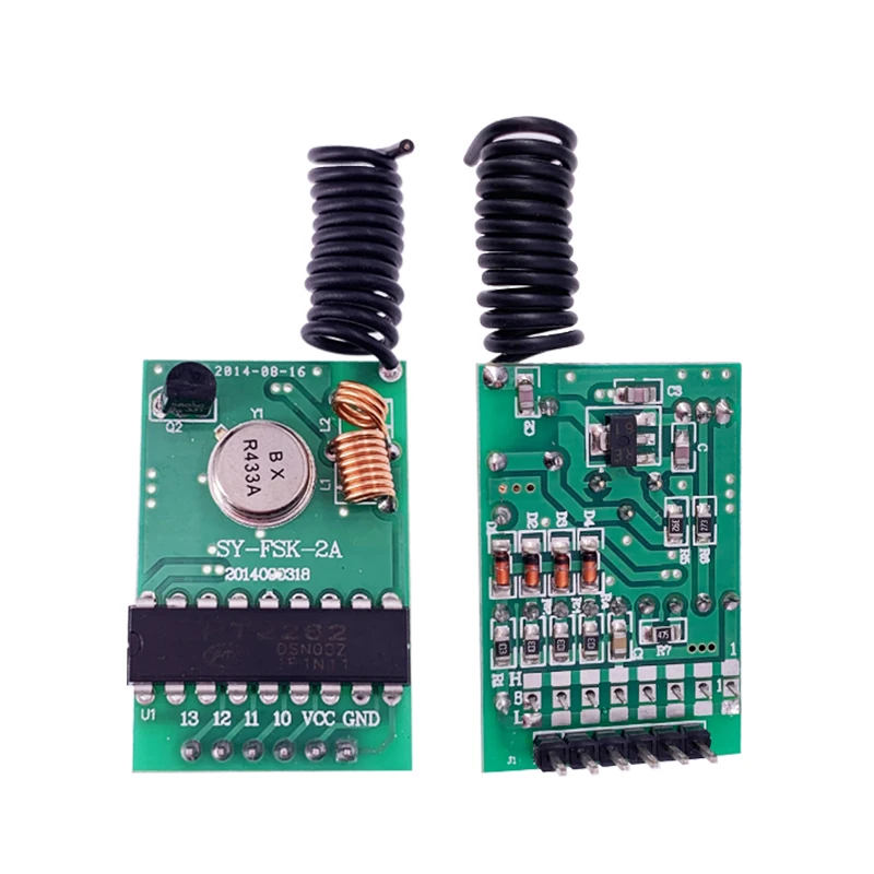 315m / 433M wireless transmitting module wireless 1000m transmitting board (PT2262 / 4) decoding module