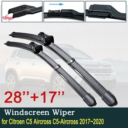 Pour Cristaux en C5 Aircross C5-Aircross 2017 ~ 2020 2018 2019 Voiture Essuie-Glace Pare-Brise Avant Pare-Brise Wretraités Accessoires De Voiture