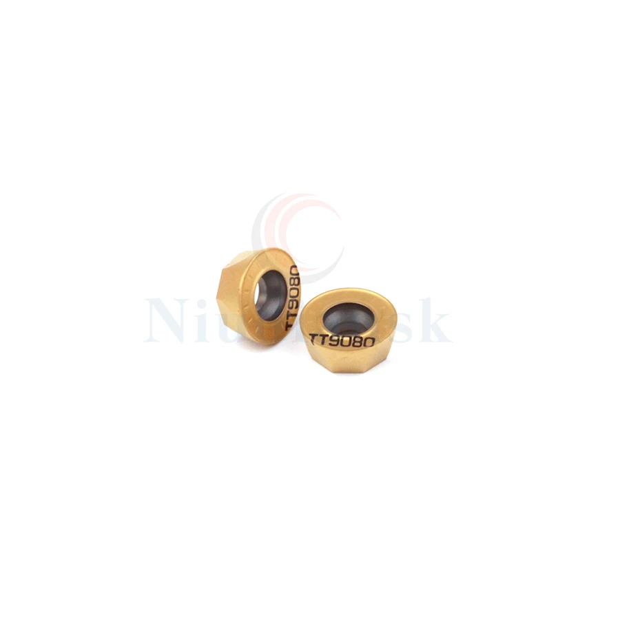Rpmt-超硬インサート用CNCツール,フライス盤用切削工具,金属加工,ステンレス鋼,10個