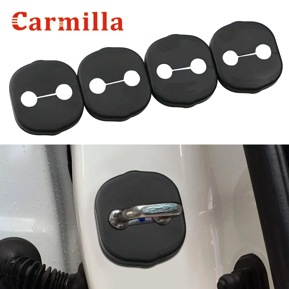 Car Door Lock Cover Stopper Protection Buckle Cap Fit for Kia Rio 5 Mohave Morning Rondo 7 Carens Koup Optima