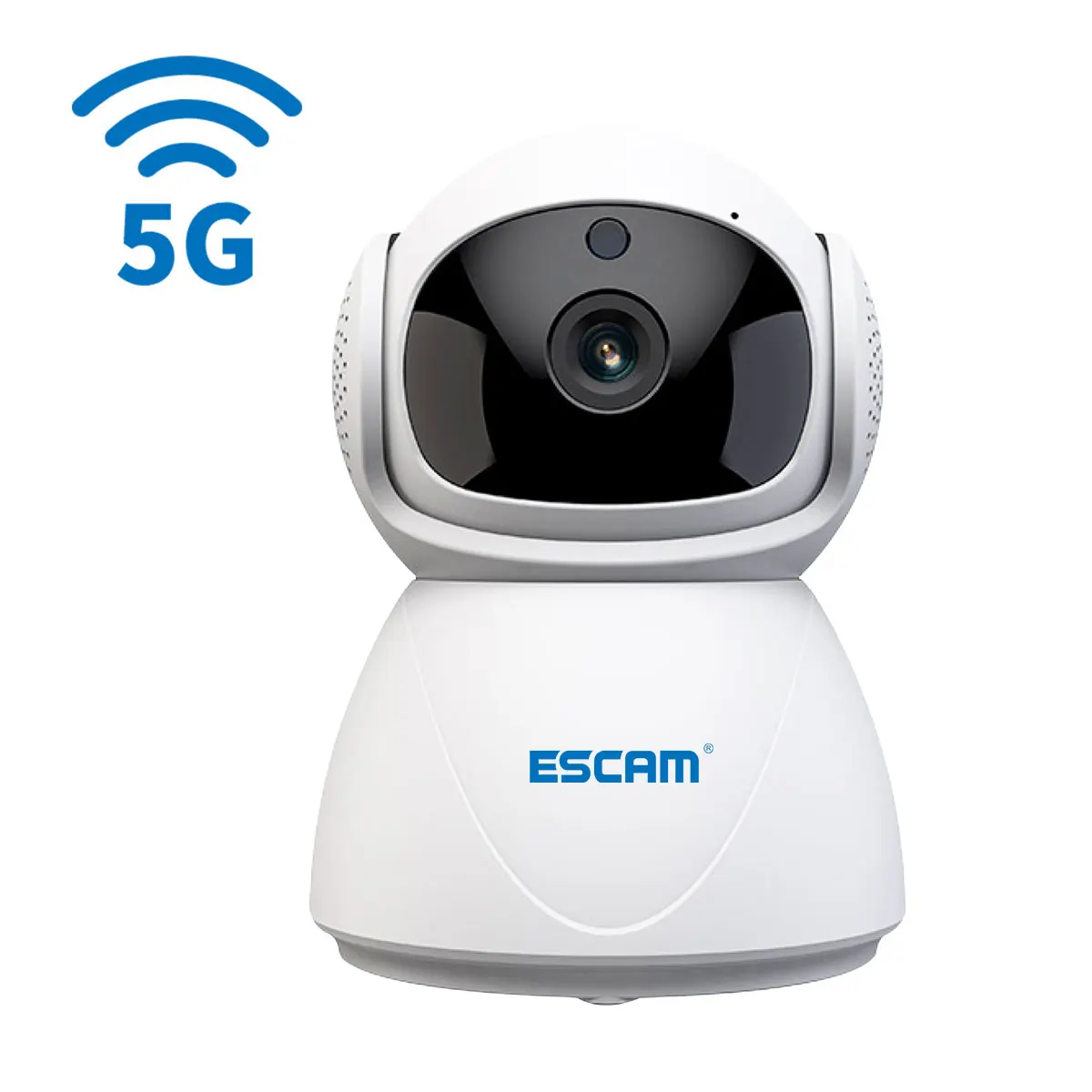 

ESCAM 2MP 1080P 2.4G&5G Dual Band WIFI IP Camera IR Night Vision Motion Detection PTZ Baby Monitor