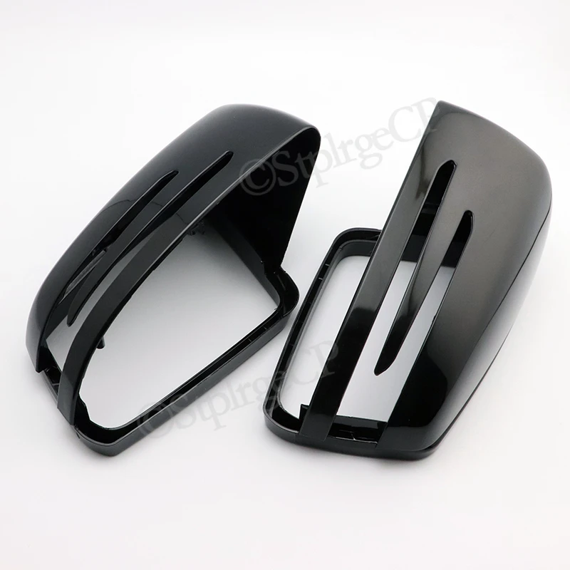 For Mercedes Benz A B C E S CLA GLA GLK Class W176 W246 W204 W212 W221 C177 X204 X156 Carbon Fiber Car Rearview Mirror Cover