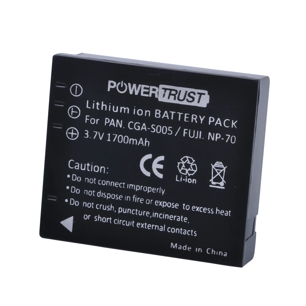 Replacement Battery for Fujifilm NP-70 NP 70,Fuji FinePix F20, F20 Zoom, F40fd, F45fd, F47fd and Leica D-LUX 3, C-LUX 1, D-LUX 2