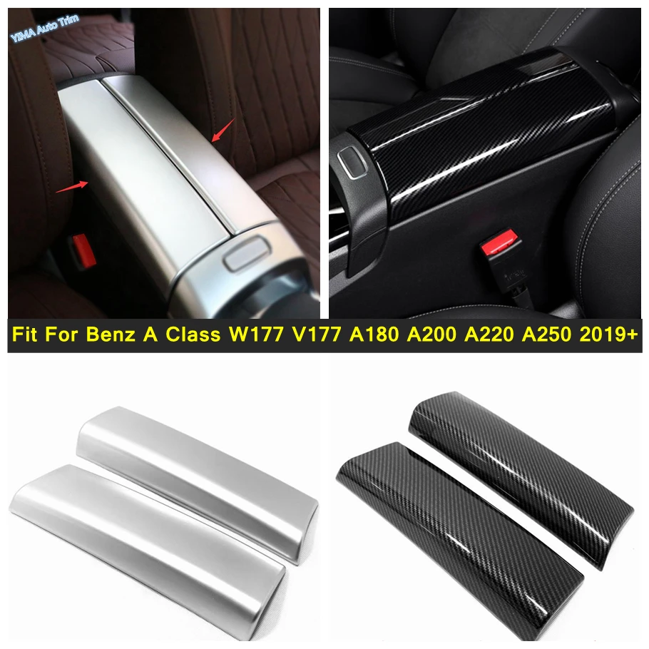 

Auto Accessories Armrest Storage Box Molding Cover Trim Fit For Mercedes-Benz A Class W177 V177 A180 A200 A220 A250 2019 - 2024