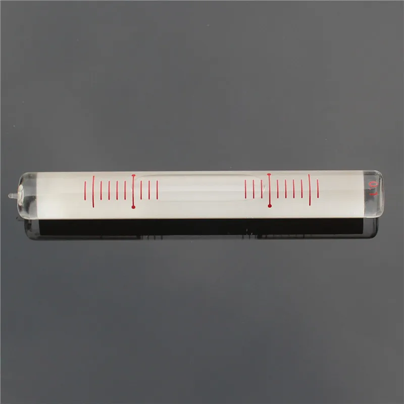 Hohe präzision Mehrere spezifikationen glas rohr horizontale blase Säulen Ebene Blase Streifen Nivellierung Durchmesser 12mm – Detail 3