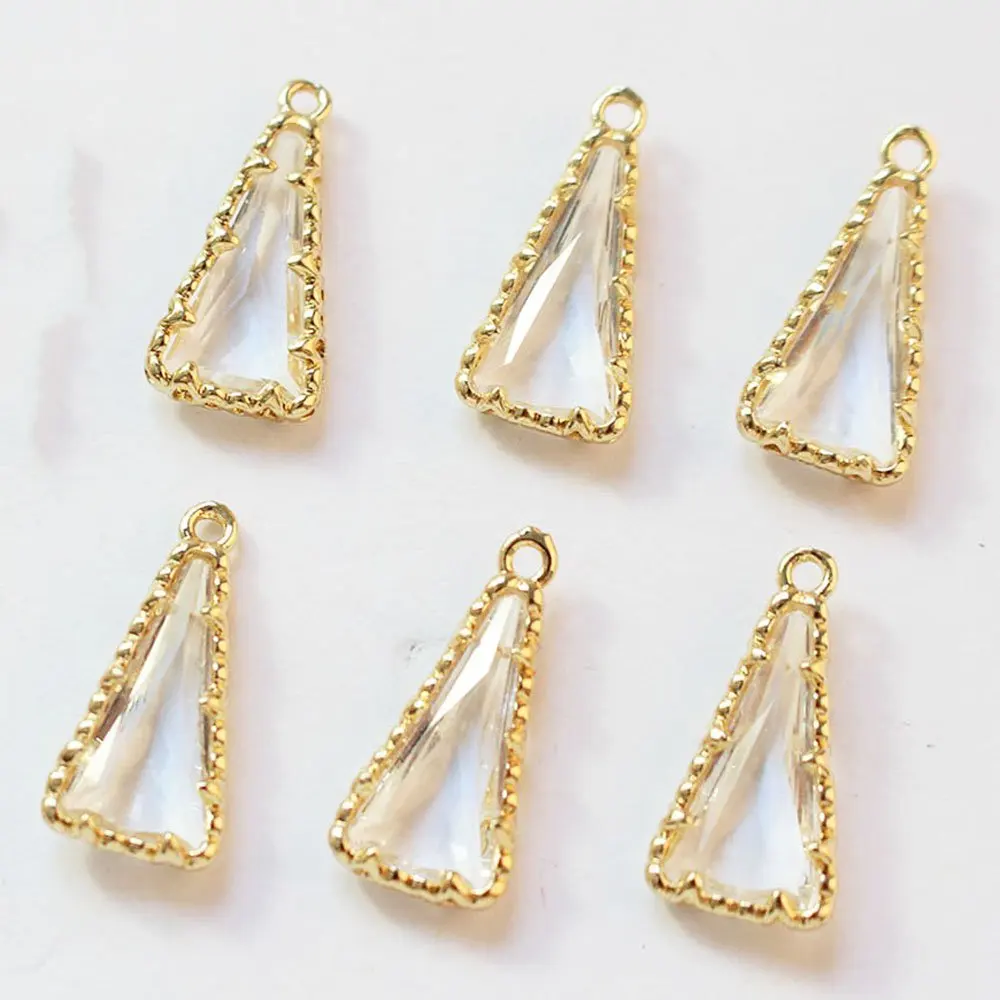 4pcs Lace Edge Color Preserving Pendant DIY Earring Jewelry Bracelet Necklace Handmade Material Accessories