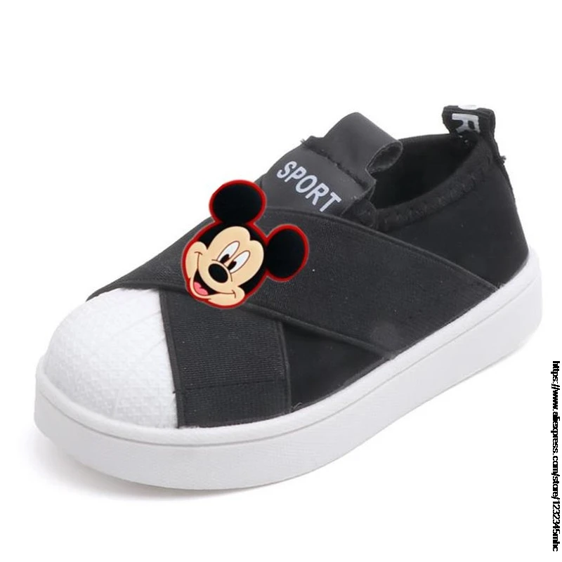 Kids Sneakers Shoes For Girls Mickey Mouse Autumn Sport Child Leisure Infantil Casual Duck Warm Fashion Running Shoes Boy