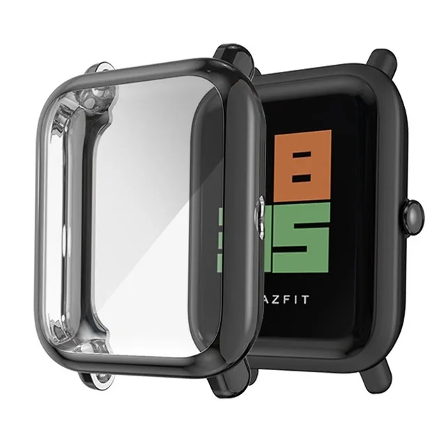 Tpu Case For Huami Amazfit Bip U Bip Lite Full Protective Shell For Amazfit Bip 3 Pro Cover Bumper Frame Smart Watch Accessories