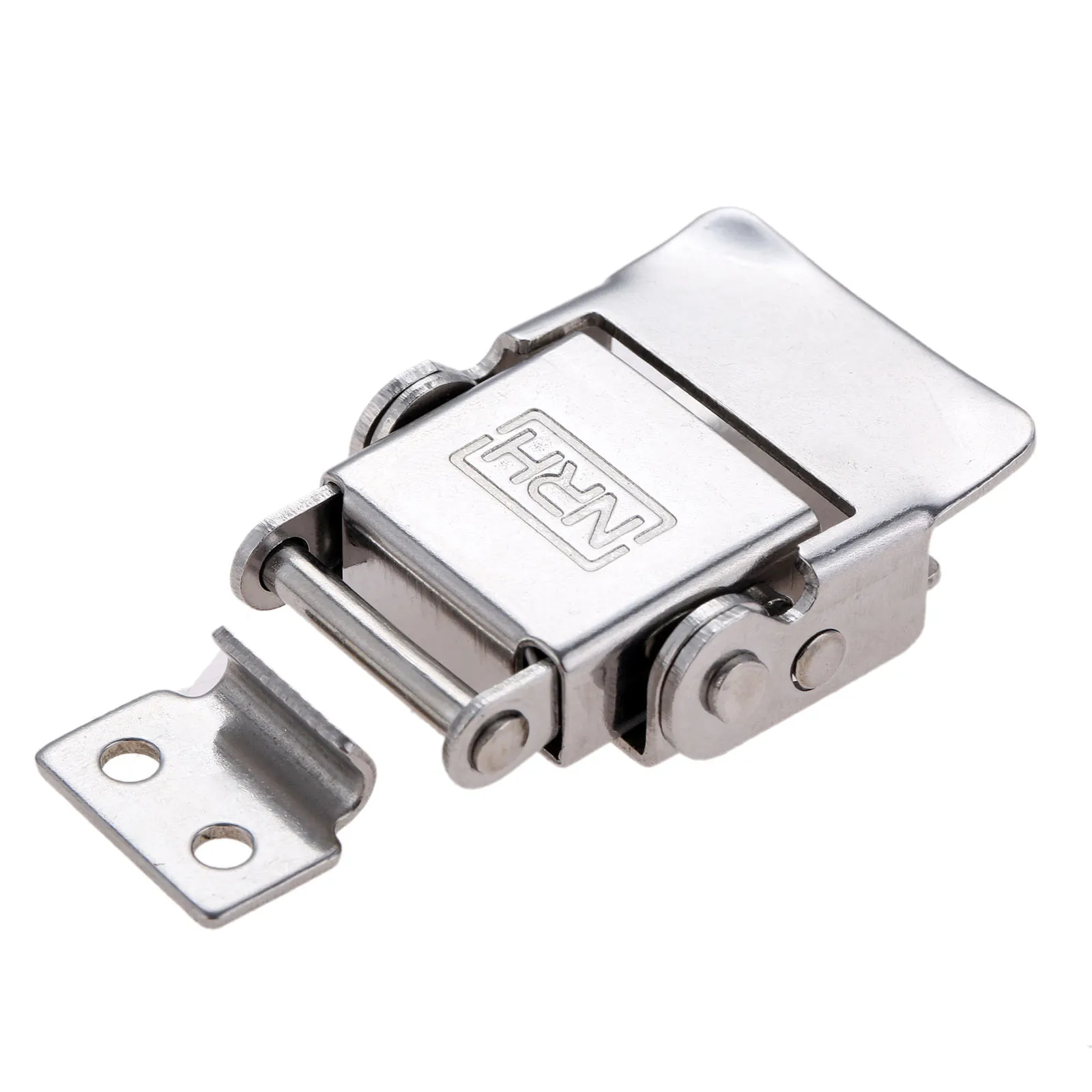 1Pc Stainless Steel Lock Flight Case Suitcases Wooden Box Toggle Latch Buckle Clasp Hasp Toolbox Buckle Luggage Hardware 46*27mm