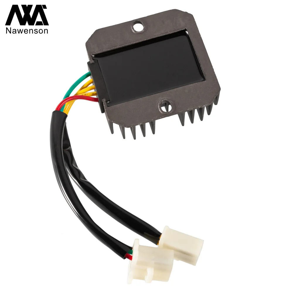 Motorcycle Voltage Regulator Metal Heatsink Electric Rectifier Accessories for Honda CH125/CH150/CN250 5-wire Charger